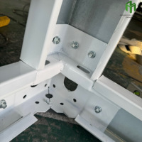 Structure de Conteneur Modulaire en Acier Galvanisé Léger pour Maison Préfabriquée