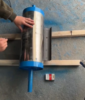 Rouleau magnétique simple pour élimination des métaux, rouleau magnétique permanent pour bande transporteuse, 1800 Gauss
