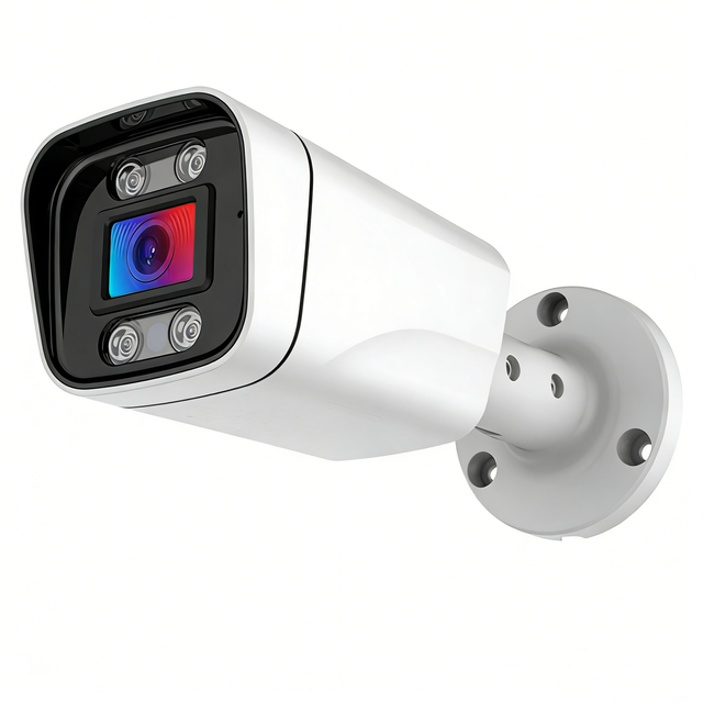 8MP 4K CMOS Two-Way Audio Motion Detection IP POE Security Camera with NVR & Cloud Storage Full Color Hik Compatible