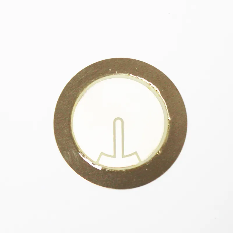 AUDIOWELL piezoelektrik disk 34.7mm(D) seramik elemanları buzzer seramik tabak