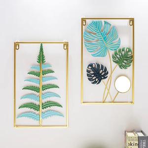 Décoration murale d'art en fer magnifique et élégant personnalisé pour chambre à coucher transfrontalière salon ornement de luxe nordique - Product Image 5