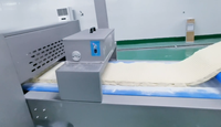 Nouvelle machine à croissants miniatures entièrement automatique, haute capacité, pour la fabrication et le façonnage de pâte à pain