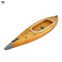 Kayak gonflable JTRDA 305 cm, mini taille, léger, en bois, pour une personne, avec technologie Drop Stitch, capacité 200 kg, pour lacs et rivières, garantie 3 ans