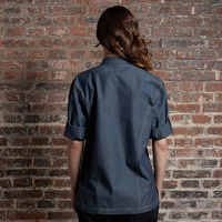 CHECKEDOUT Nouvelle Arrivée Chef Uniforme Vestes Avec Manches Réglables pour Restaurants Chef Travail Porter Uniforme Chef Veste et Manteau