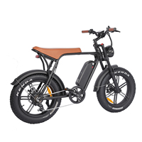 Bicicleta Eléctrica Elektro Velosiped de 20'' 48V 500W con Batería de Litio, Cuadro de Aleación de Aluminio, 7 Velocidades para Mujer