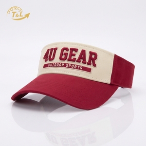 หมวกปักลายทูโทน ปรับขนาดได้ ป้องกันแสงแดด เหมาะสำหรับกีฬากลางแจ้ง - Product Image 1