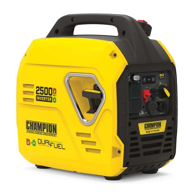 Champion 2000 Watt Inverter Dual Fuel Generator 220 Output 120V to 240V 50hz 60hz