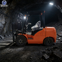 Chariots élévateurs diesel antidéflagrants pour opérations multifonctionnelles dans les mines et la manutention de matériaux sur les chantiers de construction