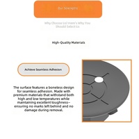 Support de caméra d'action électrique à ventouse en plastique de 6 pouces, anti-poussière, durable, adhérence sans trace, conception étanche, Air
