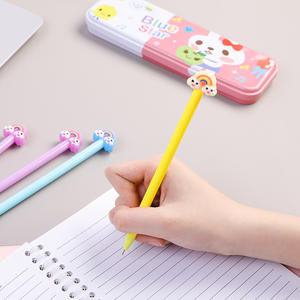 Bolígrafos de Gel Negros de 0.5mm con Diseños Kawaii de Soododo, para Niños, Material Escolar de Plástico, Bolígrafos Promocionales - Product Image 6
