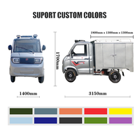 Camion de livraison express de crème glacée électrique puissant, modèle 2025, dernière génération, moteur 1800W, batterie 90-110kWh, 2000KG