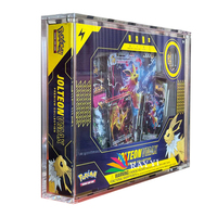 RAY YI Kostenlose Probe Starker Magnet Durchsichtiges Acryl Pokemon ETB-Vitrine Evolutions-Booster-Box-Schutzhülle
