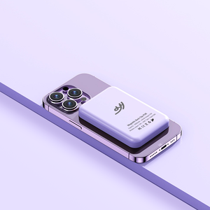 最新デザイン磁気バッテリーパックワイヤレス充電器パワーバンク5000mahバッテリー磁気パワーバンク15Wfor <span class=keywords><strong>iPhone</strong></span> 14 13 12 - Product Image 2