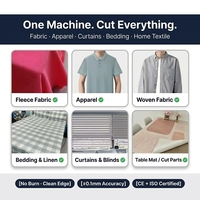 Máquina de Corte Digital CNC con Cuchilla Oscilante para Tela, Ropa, Cortinas, Ropa de Cama, Sin Troqueles, Anidamiento Automático, Certificación CE