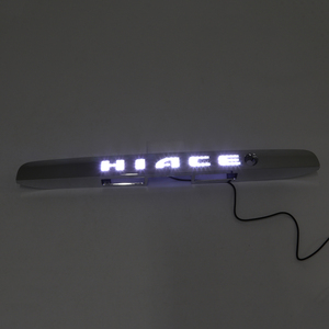 WZXD LED Tail <b>Lights</b> Rear Trunk Lid Lamp Tailgate Garnish Rear <b>Door</b> Cover Accessories for Hiace 2006-2018 - Product Image 5