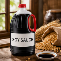 Sauce soja naturelle de première qualité, brassée naturellement |   Artisanat traditionnel non-OGM |   Certifié Halal |   1-20L en vrac, OEM, marque privée pour restaurant