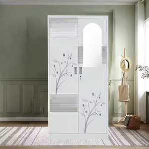 Armoire métallique à 2 portes de Guangzhou, prix abordable, casier à vêtements pour adultes, conception personnalisée - Product Image 3