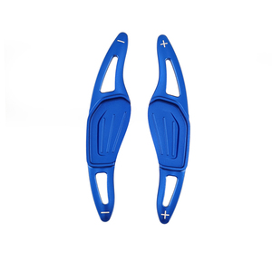 Palette de voiture pour <span class=keywords><strong>Skoda</strong></span> RS MK4 A8 Octavia <span class=keywords><strong>Scout</strong></span> 2021 2022 Karoq Kodiaq Scala Extension de volant de voiture Shifter Gear DSG Stickers - Product Image 1