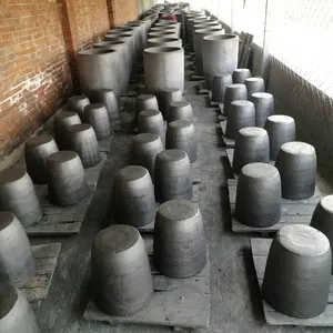 KERUI Melting Refining Gold Using Graphite Clay Crucible Factory Directly Supply And Custom