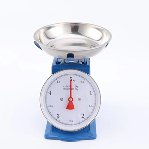 Veidt Weigh 10kg Kraft Paper Packaging Household Portable <b>Mechanical</b> Spring Dial <b>Scale</b> QE-07R-10kg Stainless Steel Tray - Product Image 4