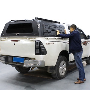 Benext ฝาปิดแบบแข็ง tonneau สำหรับรถกระบะเข้าแคมป์ HILUX Revo vigo Ranger Triton Tacoma Tundra Silverado - Product Image 1