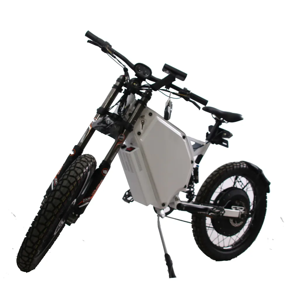 Mountain bike elettrica ad alta potenza full suspension enduro ebike 84V 12000W dirt bike elettrica per le vendite