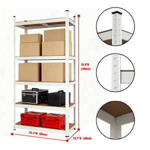 180*90*40 ס "מ מתכווננת ללא רבב חובה כבד מדף פלדה מחסן מתכת מדפים - Product Image 6