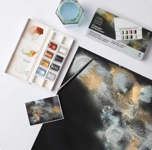 <span class=keywords><strong>Winsor</strong></span> <span class=keywords><strong>Newton</strong></span> Cotman Acuarelas 12 Embalaje suelto personalizable para pintar lienzo <span class=keywords><strong>Papel</strong></span> de vidrio para entusiastas del arte Aceite - Product Image 4