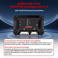 2026 OBDSTAR ECU Master C Configuration, Programador de ECU Basado en PC para Clonación de HD ECM/TCM/BCM para CAMIONES/TRACTORES/OHW