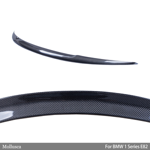Aileron arrière en fibre de carbone style P pour BMW Série 1 E82 Coupé Berline 2007-2013 - Product Image 4