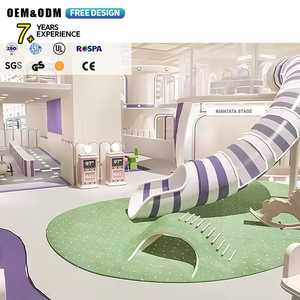 Equipo de Juegos Infantiles Temático para Interiores con Toboganes Suaves y Estructuras de Escalada para Áreas de Entretenimiento en Centros Comerciales - Product Image 1