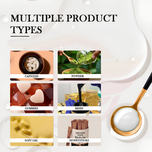 Gummies de spiruline et chlorelle saveur pomme verte, complément alimentaire, produit de santé naturel, approvisionnement en gros OEM direct usine - Product Image 4