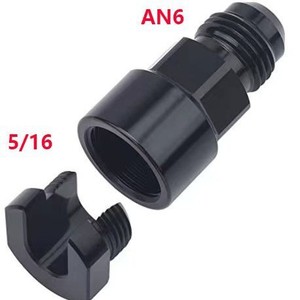 Raccord de tuyau de carburant pour An6 An8, connecteur en aluminium 5/16 3/8 pour tuyau Ls1 Ls3, pièce de rechange D1409 - Product Image 4