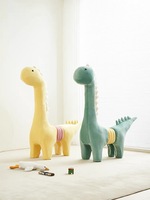 Tabouret enfant JS coloré et mignon en forme de dinosaure pour espace de jeu et de repos, doux et confortable, jouet créatif pour enfants pour le salon