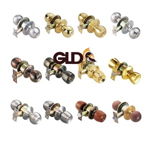 Easy Install Indoor Room <strong>Lock</strong> Stainless Steel Handle Ball <strong>Knob</strong> <strong>Lock</strong> Cylindrical Round Door <strong>Knob</strong> <strong>Lock</strong> - Product Image 1
