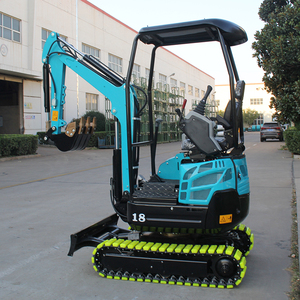 Mini escavatore cingolato cinese multifunzionale. È dotato di un enginetto Kubota ha anche doppie pompe e doppie valvole. - Product Image 5