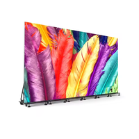 Pantalla LED para Carteles P1.53-P2.5, Panel de Visualización Publicitaria con Soporte de Pie y Opción de Montaje en Vehículo