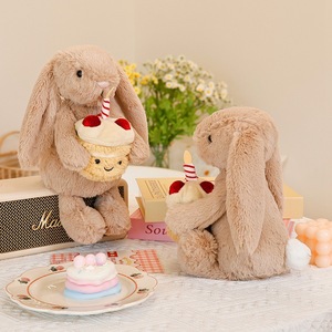 Peluche <span class=keywords><strong>Bugs</strong></span> <span class=keywords><strong>Bunny</strong></span>, le lapin qui embrasse la carotte, pour filles, enfants, cadeau apaisant pour anniversaire - Product Image 4