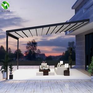 Auvent électrique pliable intelligent, imperméable, rétractable, avec angle réglable pour <span class=keywords><strong>terrasse</strong></span> - Product Image 3