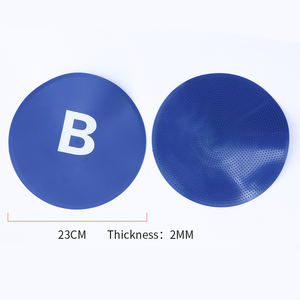 Cônes plats écologiques durables en gros 19/23cm, conception antidérapante pour le football, le basketball, marqueurs TPE, équipement d'entraînement - Product Image 2