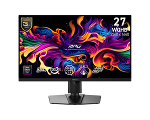 2025 mới MSI MPG 271qr QD-OLED X50 26.5 ''500Hz 2560*1440 WQHD HDR 0.03MS đúng màu đen OLED chăm sóc 3.0 chơi game eSports Màn hình PC - Product Image 2