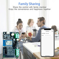 Module de commutation sans fil Wifi Tuya Smart Remote Control, récepteur Wifi Relay