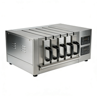 Four à brochettes électrique domestique sans fumée de type tiroir, vente chaude
