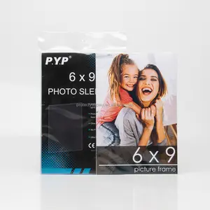 Mangas para fotos 6x9, transparente, de plástico, mangas macias, polipropileno, poly, para fotos impressas