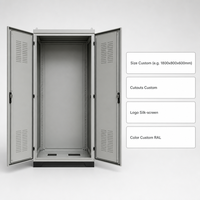 Armoire de distribution basse tension XL-21, boîtier vide sur pied, panneau électrique en acier thermolaqué, double porte, OEM
