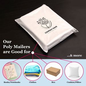 Bolsas de Envío Autosellables Modernas con Logotipo Personalizado Ecológicas FUXI, Embalaje Logístico Impermeable para Ropa, Bolsas de Poliéster - Product Image 2