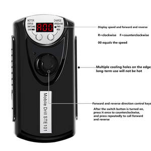 Juego <span class=keywords><strong>de</strong></span> taladro eléctrico inalámbrico para uñas SET-101 con lámpara UV, accesorio barato para moler Uñas acrílicas, corte <span class=keywords><strong>de</strong></span> esmalte <span class=keywords><strong>de</strong></span> Gel - Product Image 5