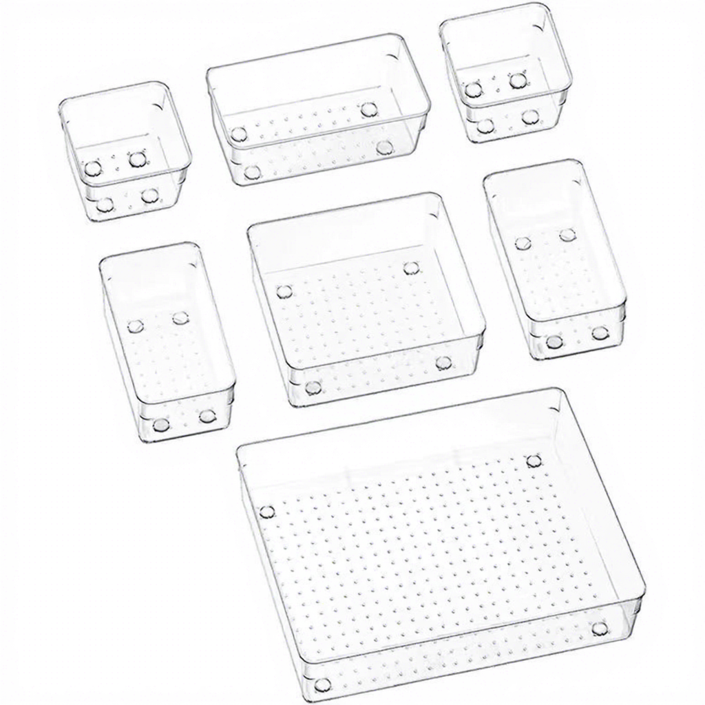 7 pezzi per set