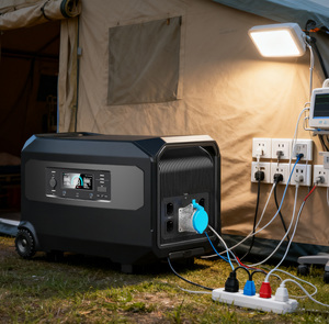 Off Grid Lifepo4 Battery Tragbare Powerstation UPS HP6000 4608Wh Solar Generator 6000W Best Portable Power Station For <b>Tv</b> - Product Image 2
