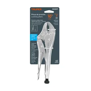 Truper giapponese tipo 10 'pinze a pressione a ganascia curve alta qualità in acciaio al carbonio pinze a naso lungo in PVC manico per crimpatura fai da te - Product Image 4